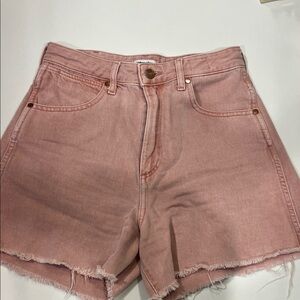 Wrangler Pink Jean Shorts